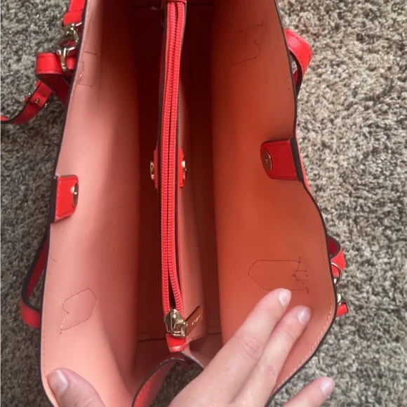 Kate Spade Vibrant Red Tote Bag - Picture 4 of 5